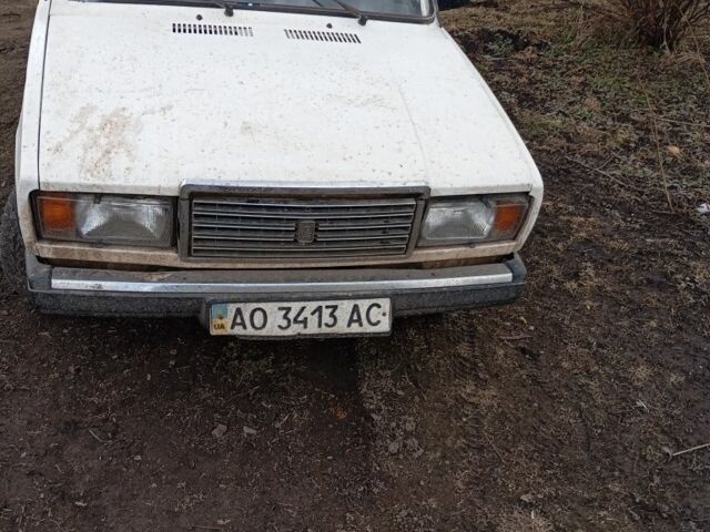 Білий ВАЗ 2107, об'ємом двигуна 2 л та пробігом 50 тис. км за 316 $, фото 1 на Automoto.ua