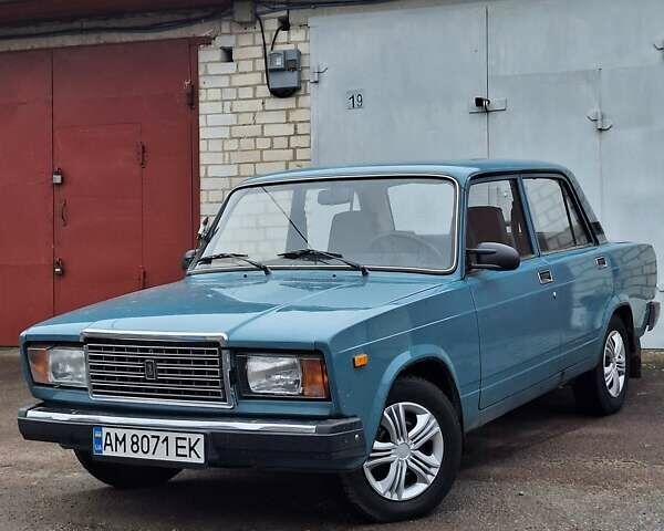 Белый ВАЗ 2107, объемом двигателя 1.5 л и пробегом 80 тыс. км за 1650 $, фото 1 на Automoto.ua