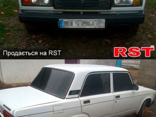 Білий ВАЗ 2107, об'ємом двигуна 1.5 л та пробігом 120 тис. км за 1200 $, фото 1 на Automoto.ua