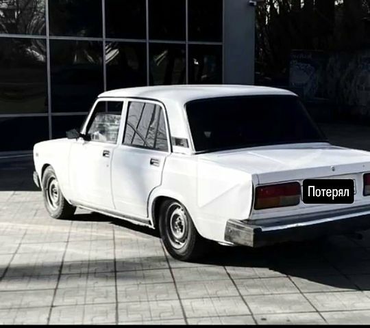 Белый ВАЗ 2107, объемом двигателя 15 л и пробегом 152 тыс. км за 1300 $, фото 1 на Automoto.ua