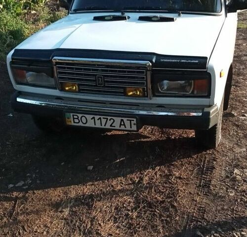 Белый ВАЗ 2107, объемом двигателя 1.5 л и пробегом 48 тыс. км за 1500 $, фото 1 на Automoto.ua