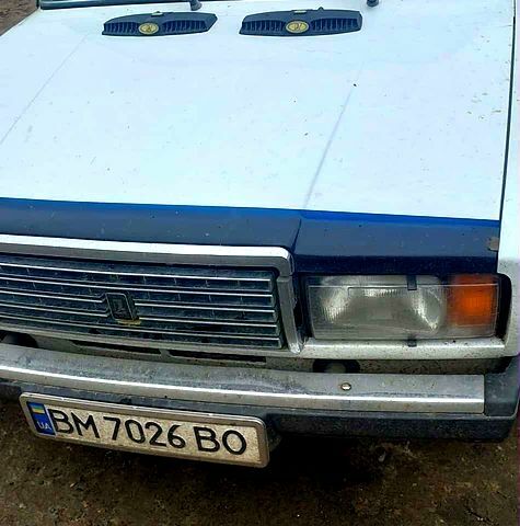 Белый ВАЗ 2107, объемом двигателя 1.6 л и пробегом 72 тыс. км за 1750 $, фото 1 на Automoto.ua