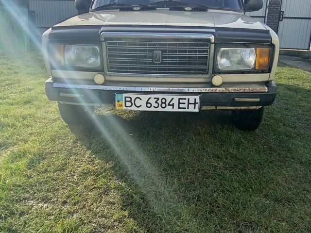 Бежевый ВАЗ 2107, объемом двигателя 1.5 л и пробегом 12 тыс. км за 800 $, фото 1 на Automoto.ua