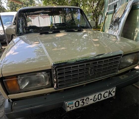 Бежевый ВАЗ 2107, объемом двигателя 1.5 л и пробегом 250 тыс. км за 481 $, фото 1 на Automoto.ua