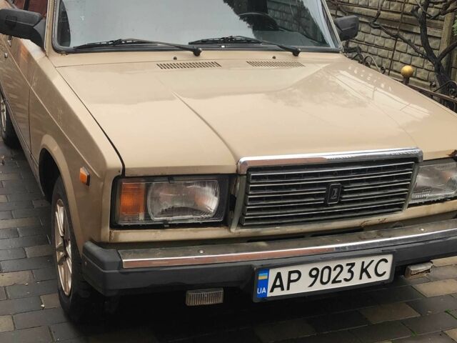 Бежевий ВАЗ 2107, об'ємом двигуна 1.5 л та пробігом 1 тис. км за 832 $, фото 1 на Automoto.ua