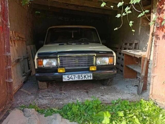 Бежевый ВАЗ 2107, объемом двигателя 1.5 л и пробегом 34 тыс. км за 600 $, фото 1 на Automoto.ua