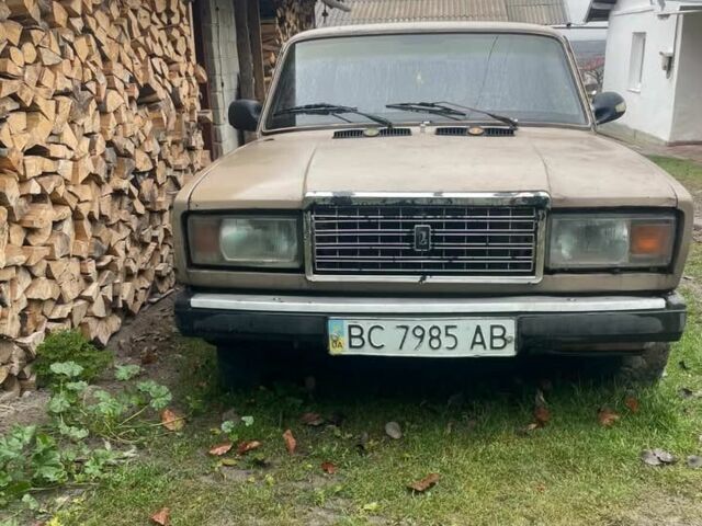 Бежевый ВАЗ 2107, объемом двигателя 0 л и пробегом 222 тыс. км за 450 $, фото 1 на Automoto.ua