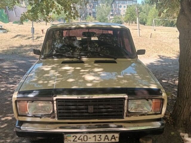 Бежевый ВАЗ 2107, объемом двигателя 1.5 л и пробегом 3 тыс. км за 750 $, фото 1 на Automoto.ua