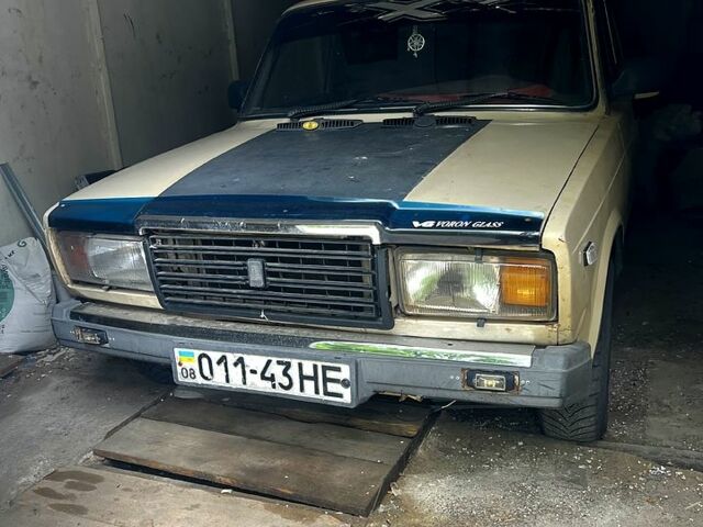Бежевый ВАЗ 2107, объемом двигателя 1.6 л и пробегом 302 тыс. км за 480 $, фото 1 на Automoto.ua
