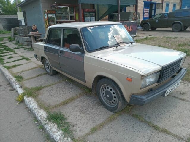 Бежевий ВАЗ 2107, об'ємом двигуна 1.5 л та пробігом 300 тис. км за 559 $, фото 1 на Automoto.ua