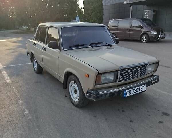 Бежевый ВАЗ 2107, объемом двигателя 1.45 л и пробегом 94 тыс. км за 1050 $, фото 1 на Automoto.ua