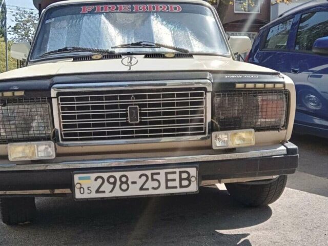 Бежевий ВАЗ 2107, об'ємом двигуна 1.5 л та пробігом 118 тис. км за 1300 $, фото 1 на Automoto.ua