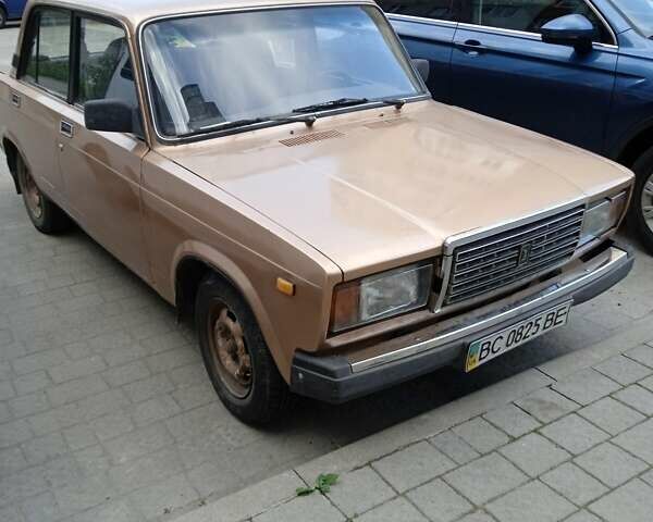 Бежевый ВАЗ 2107, объемом двигателя 1.45 л и пробегом 101 тыс. км за 650 $, фото 1 на Automoto.ua