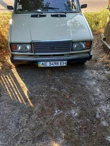 Бежевый ВАЗ 2107, объемом двигателя 1.5 л и пробегом 159 тыс. км за 1205 $, фото 1 на Automoto.ua