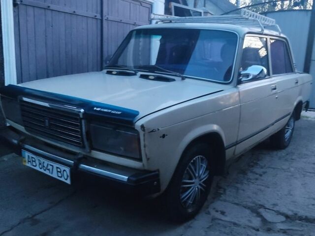 Бежевый ВАЗ 2107, объемом двигателя 1.6 л и пробегом 67 тыс. км за 500 $, фото 1 на Automoto.ua