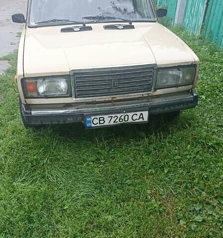 Бежевий ВАЗ 2107, об'ємом двигуна 1.5 л та пробігом 83 тис. км за 600 $, фото 1 на Automoto.ua