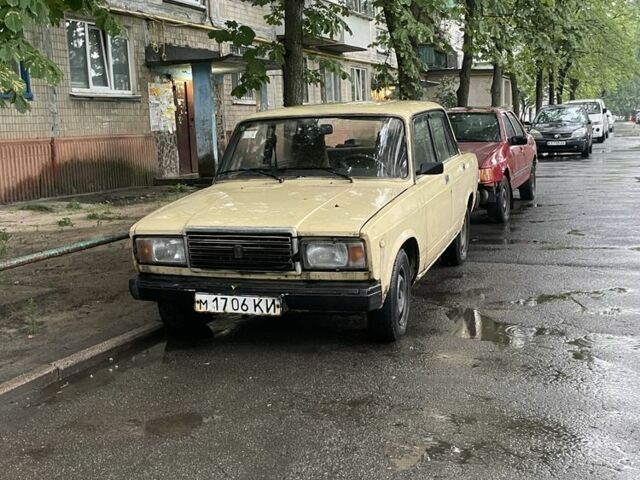 Бежевий ВАЗ 2107, об'ємом двигуна 1.3 л та пробігом 50 тис. км за 286 $, фото 1 на Automoto.ua