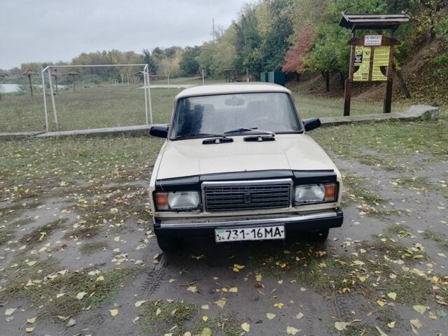 Бежевый ВАЗ 2107, объемом двигателя 1 л и пробегом 1 тыс. км за 450 $, фото 1 на Automoto.ua