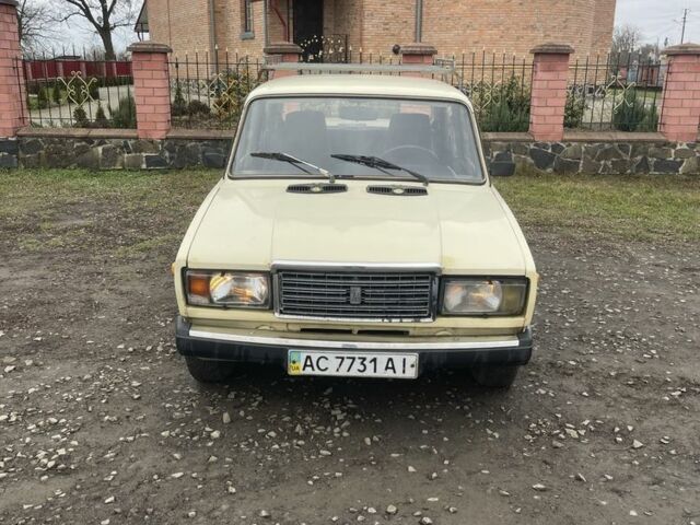Бежевый ВАЗ 2107, объемом двигателя 1.5 л и пробегом 50 тыс. км за 665 $, фото 1 на Automoto.ua