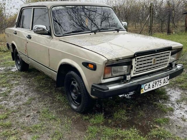 Бежевый ВАЗ 2107, объемом двигателя 1.5 л и пробегом 123 тыс. км за 572 $, фото 1 на Automoto.ua