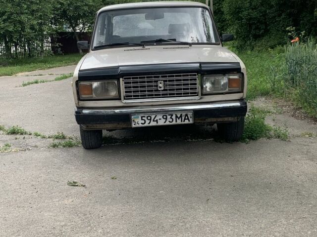 Бежевый ВАЗ 2107, объемом двигателя 1.5 л и пробегом 97 тыс. км за 403 $, фото 1 на Automoto.ua