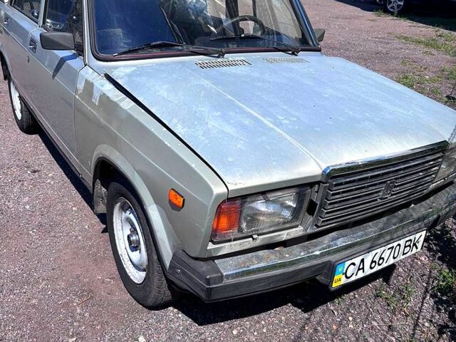 Бежевый ВАЗ 2107, объемом двигателя 1.5 л и пробегом 75 тыс. км за 1100 $, фото 1 на Automoto.ua