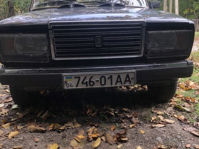 ВАЗ 2107 1991 в Каменское - Днепродзержинск на Automoto.ua Черный ВАЗ 2107, объемом двигателя 1.5 л и пробегом 122 тыс. км за 1300 $, фото 1 на Automoto.ua