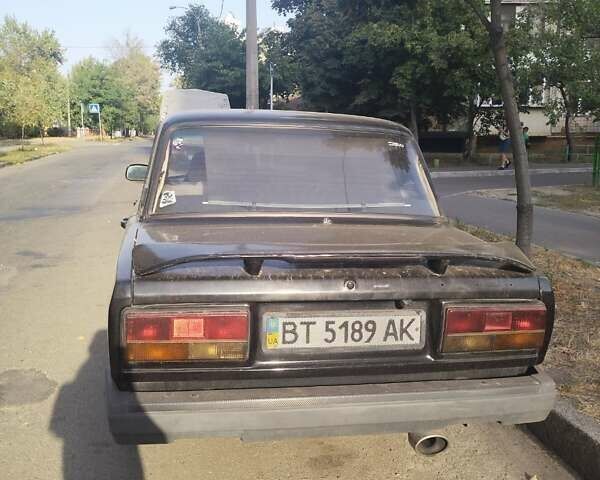 Черный ВАЗ 2107, объемом двигателя 0 л и пробегом 168 тыс. км за 1300 $, фото 1 на Automoto.ua