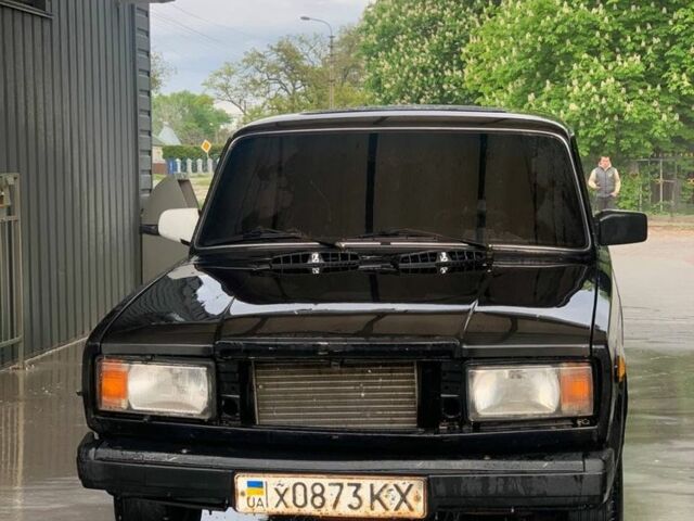 Черный ВАЗ 2107, объемом двигателя 0 л и пробегом 40 тыс. км за 486 $, фото 1 на Automoto.ua