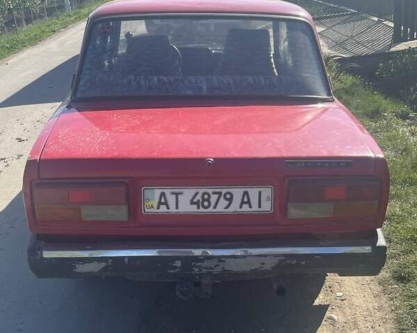 Черный ВАЗ 2107, объемом двигателя 1.3 л и пробегом 300 тыс. км за 500 $, фото 1 на Automoto.ua