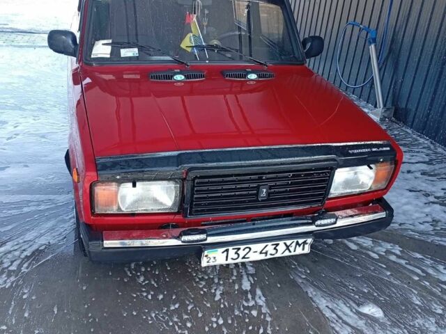 Черный ВАЗ 2107, объемом двигателя 0 л и пробегом 150 тыс. км за 900 $, фото 1 на Automoto.ua