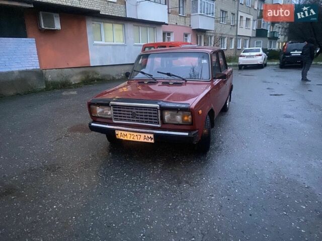 Чорний ВАЗ 2107, об'ємом двигуна 1.6 л та пробігом 217 тис. км за 1000 $, фото 1 на Automoto.ua
