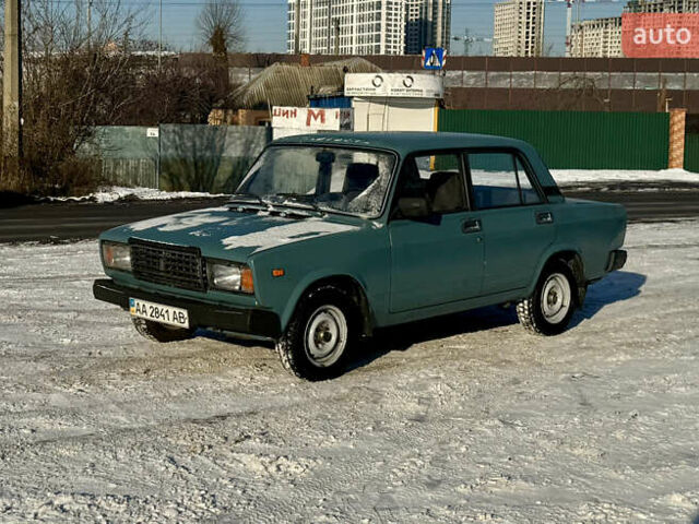 Черный ВАЗ 2107, объемом двигателя 1.5 л и пробегом 36 тыс. км за 1650 $, фото 1 на Automoto.ua