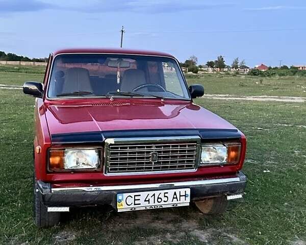 Черный ВАЗ 2107, объемом двигателя 1.7 л и пробегом 120 тыс. км за 2200 $, фото 1 на Automoto.ua