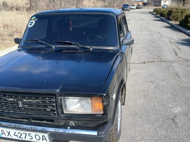 Чорний ВАЗ 2107, об'ємом двигуна 1.5 л та пробігом 100 тис. км за 913 $, фото 1 на Automoto.ua