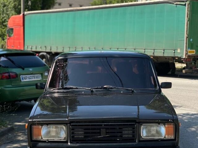 Чорний ВАЗ 2107, об'ємом двигуна 1.5 л та пробігом 150 тис. км за 1900 $, фото 1 на Automoto.ua