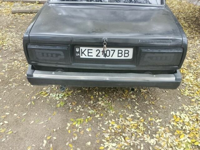 Черный ВАЗ 2107, объемом двигателя 1.5 л и пробегом 80 тыс. км за 1600 $, фото 1 на Automoto.ua