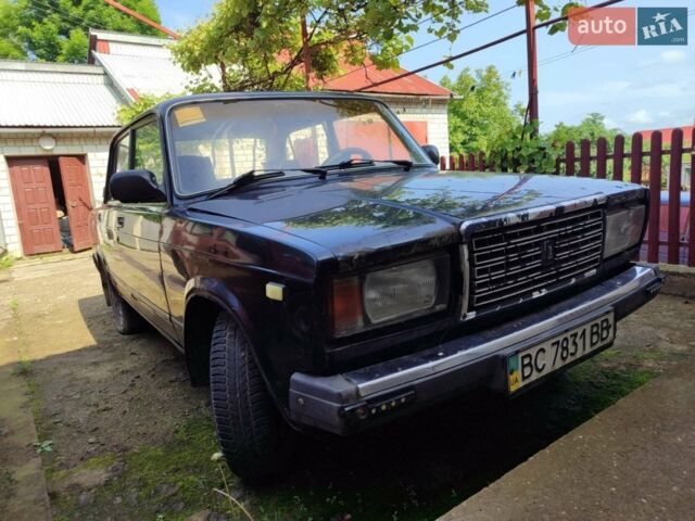 Черный ВАЗ 2107, объемом двигателя 0 л и пробегом 120 тыс. км за 700 $, фото 1 на Automoto.ua