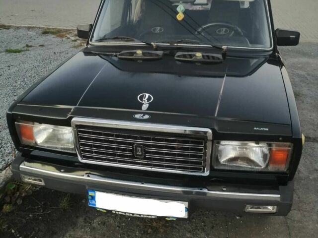 Черный ВАЗ 2107, объемом двигателя 1 л и пробегом 50 тыс. км за 1550 $, фото 1 на Automoto.ua