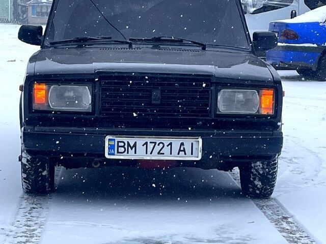 Чорний ВАЗ 2107, об'ємом двигуна 1.5 л та пробігом 1250 тис. км за 1600 $, фото 1 на Automoto.ua
