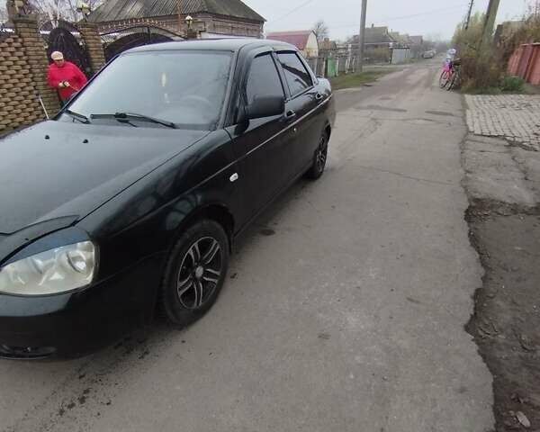 Черный ВАЗ 2107, объемом двигателя 1.6 л и пробегом 100 тыс. км за 1600 $, фото 1 на Automoto.ua