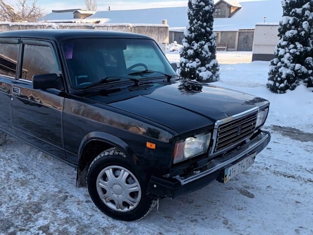 Черный ВАЗ 2107, объемом двигателя 0 л и пробегом 90 тыс. км за 1221 $, фото 1 на Automoto.ua