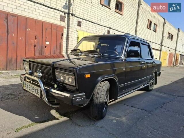 Черный ВАЗ 2107, объемом двигателя 1.6 л и пробегом 50 тыс. км за 3500 $, фото 1 на Automoto.ua