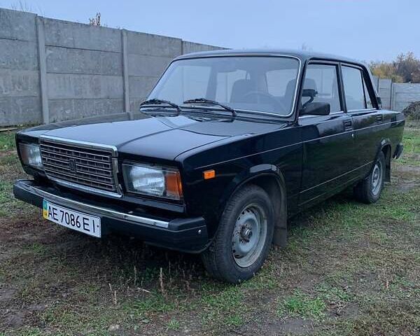 Черный ВАЗ 2107, объемом двигателя 1.6 л и пробегом 99 тыс. км за 2000 $, фото 1 на Automoto.ua