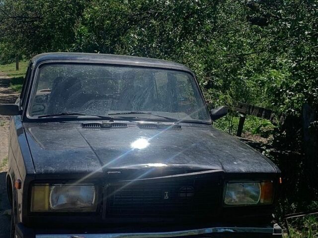 Чорний ВАЗ 2107, об'ємом двигуна 1.6 л та пробігом 78 тис. км за 413 $, фото 1 на Automoto.ua
