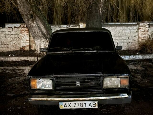 Черный ВАЗ 2107, объемом двигателя 1.6 л и пробегом 1 тыс. км за 650 $, фото 1 на Automoto.ua