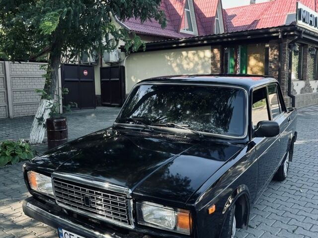Черный ВАЗ 2107, объемом двигателя 1.6 л и пробегом 65 тыс. км за 2000 $, фото 1 на Automoto.ua