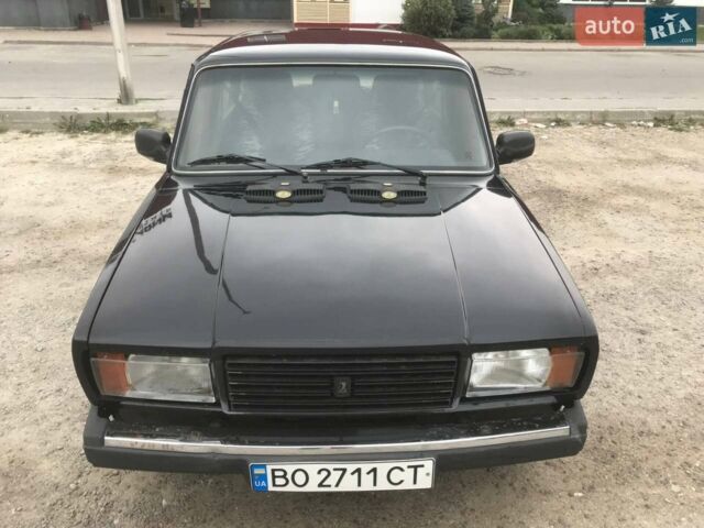 Чорний ВАЗ 2107, об'ємом двигуна 1.6 л та пробігом 139 тис. км за 1500 $, фото 1 на Automoto.ua