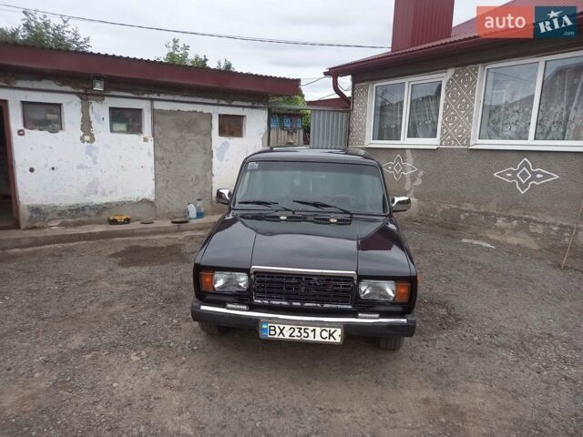 Черный ВАЗ 2107, объемом двигателя 1.6 л и пробегом 39 тыс. км за 2050 $, фото 1 на Automoto.ua