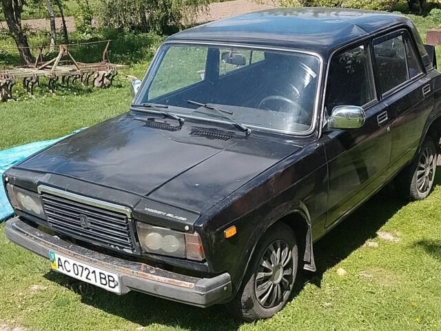 Чорний ВАЗ 2107, об'ємом двигуна 0 л та пробігом 80 тис. км за 500 $, фото 1 на Automoto.ua